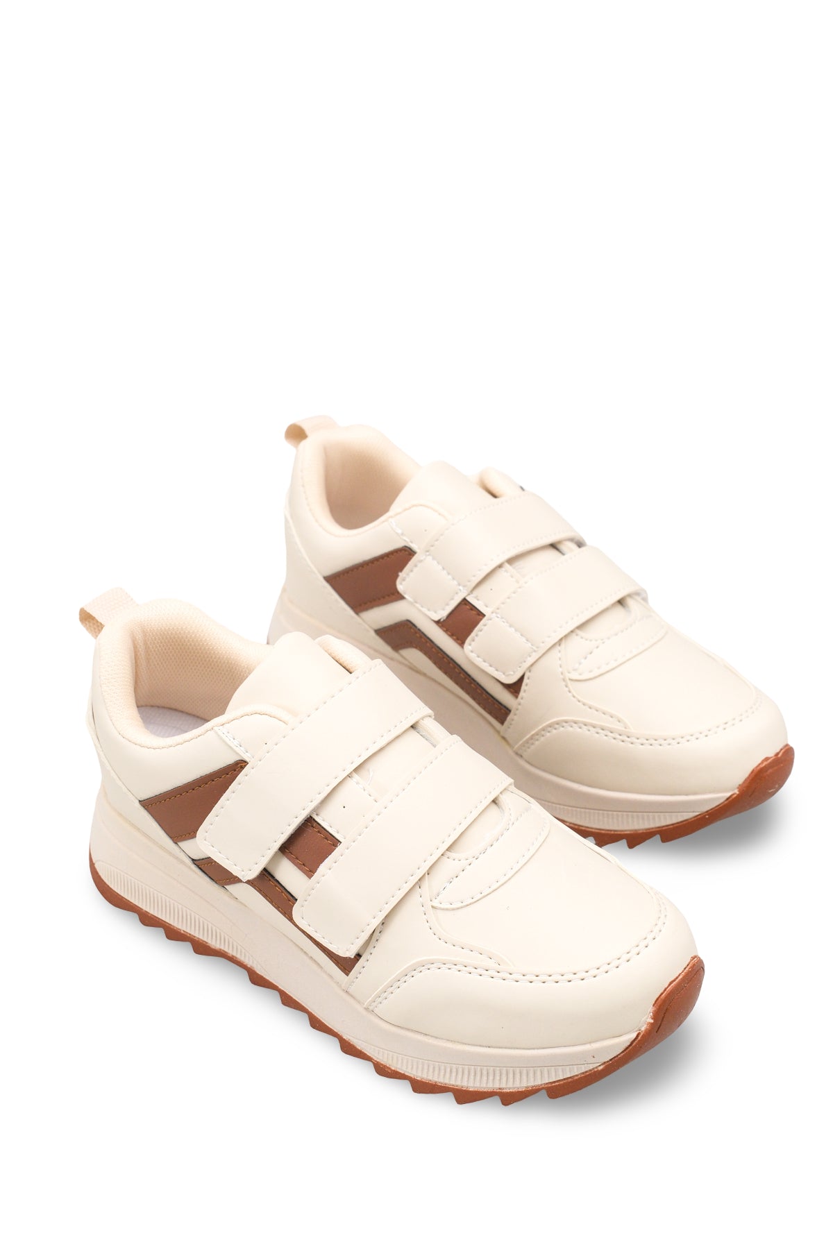 Riccon Stella Rosa Kadın Sneaker 00121604 Bej Kahverengi