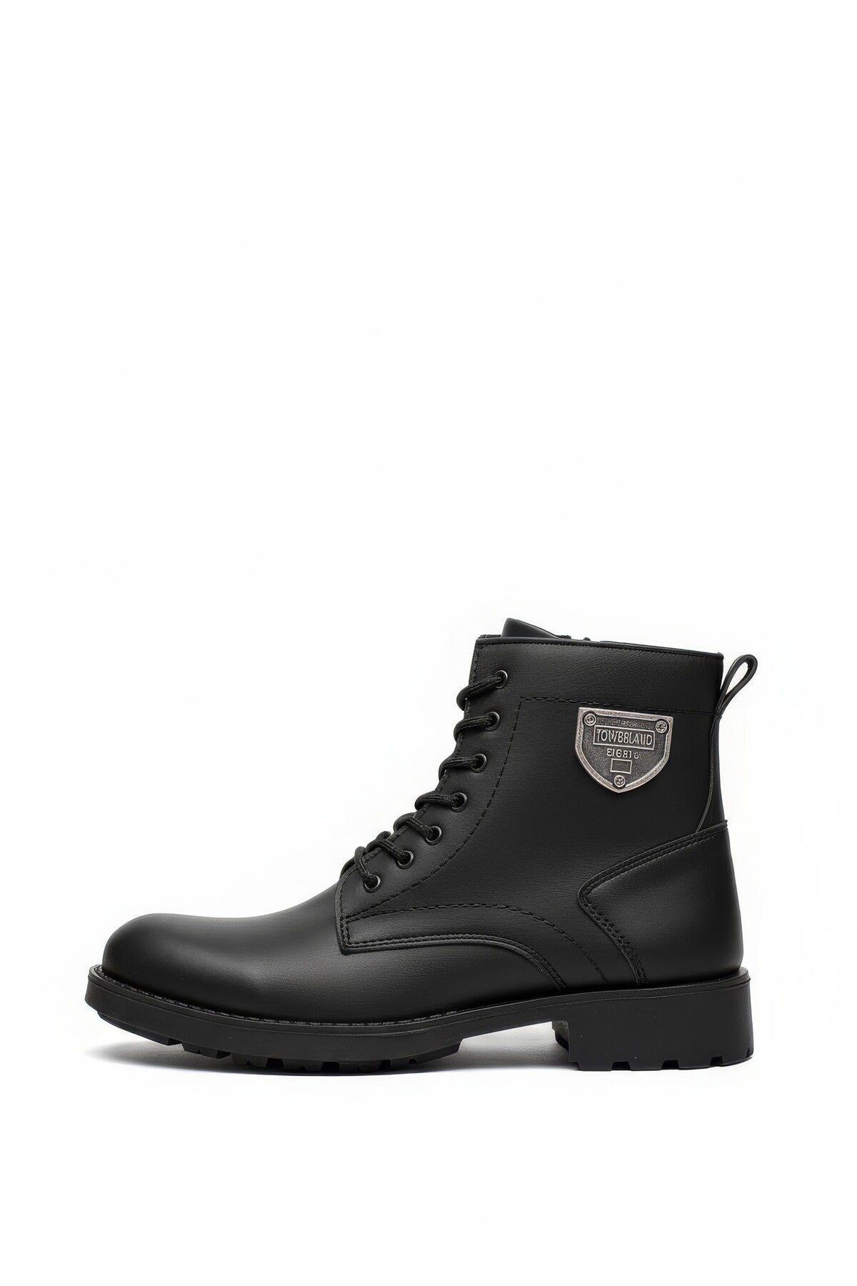 Riccon Fermuarlı Erkek Bot 0012955 Siyah