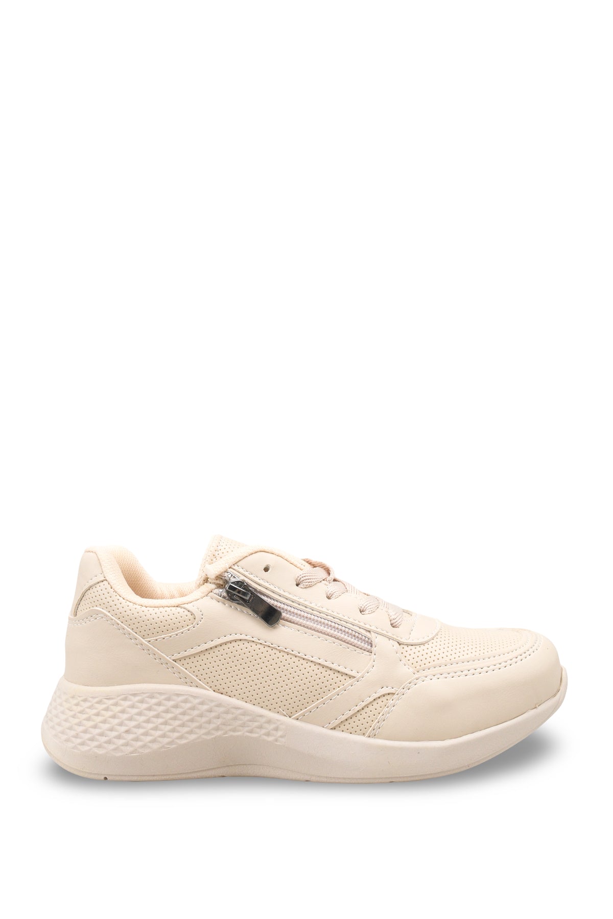Riccon Kadın Sneaker 001204 Bej Cilt