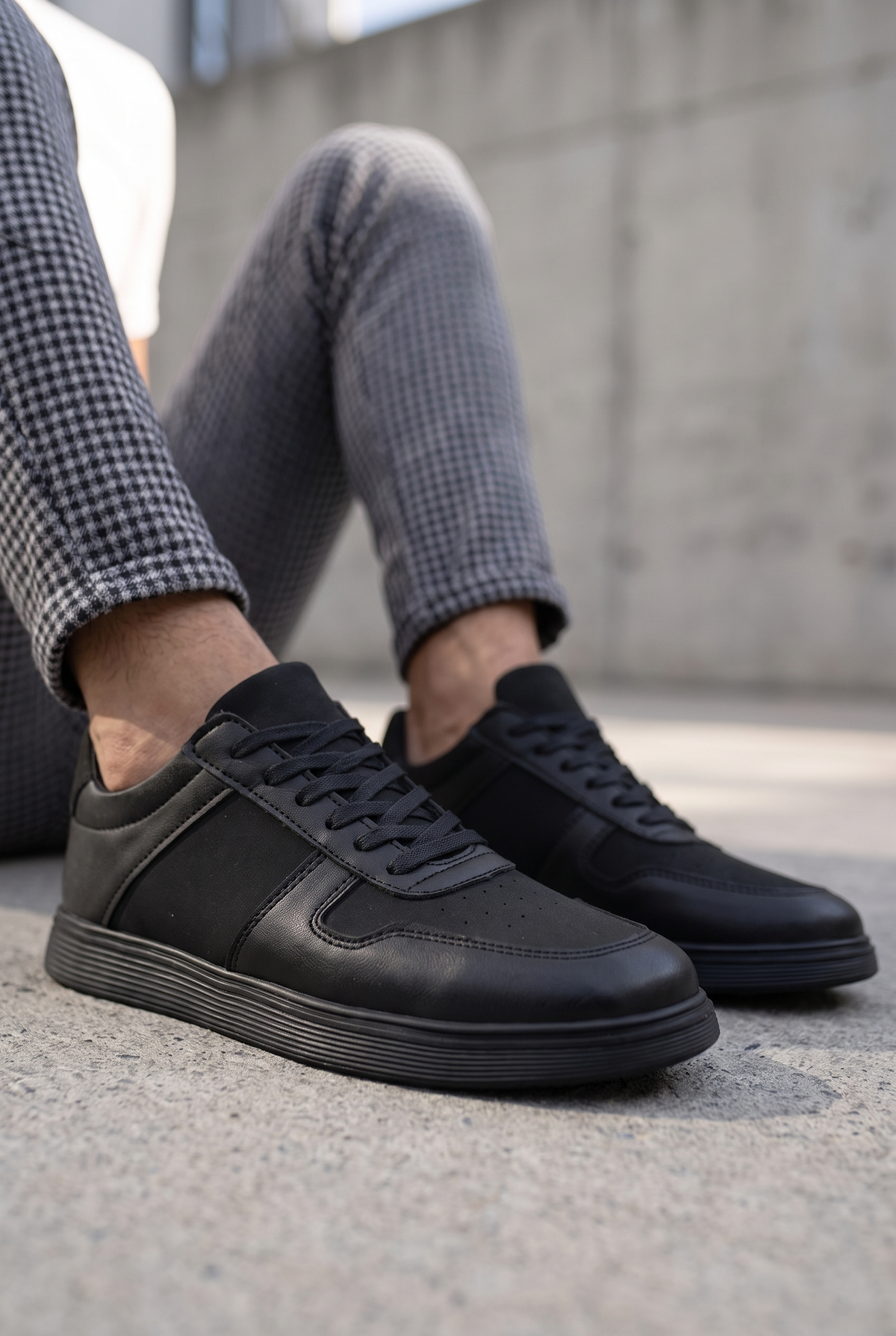 Riccon Unisex Sneaker 0012219 Siyah Siyah
