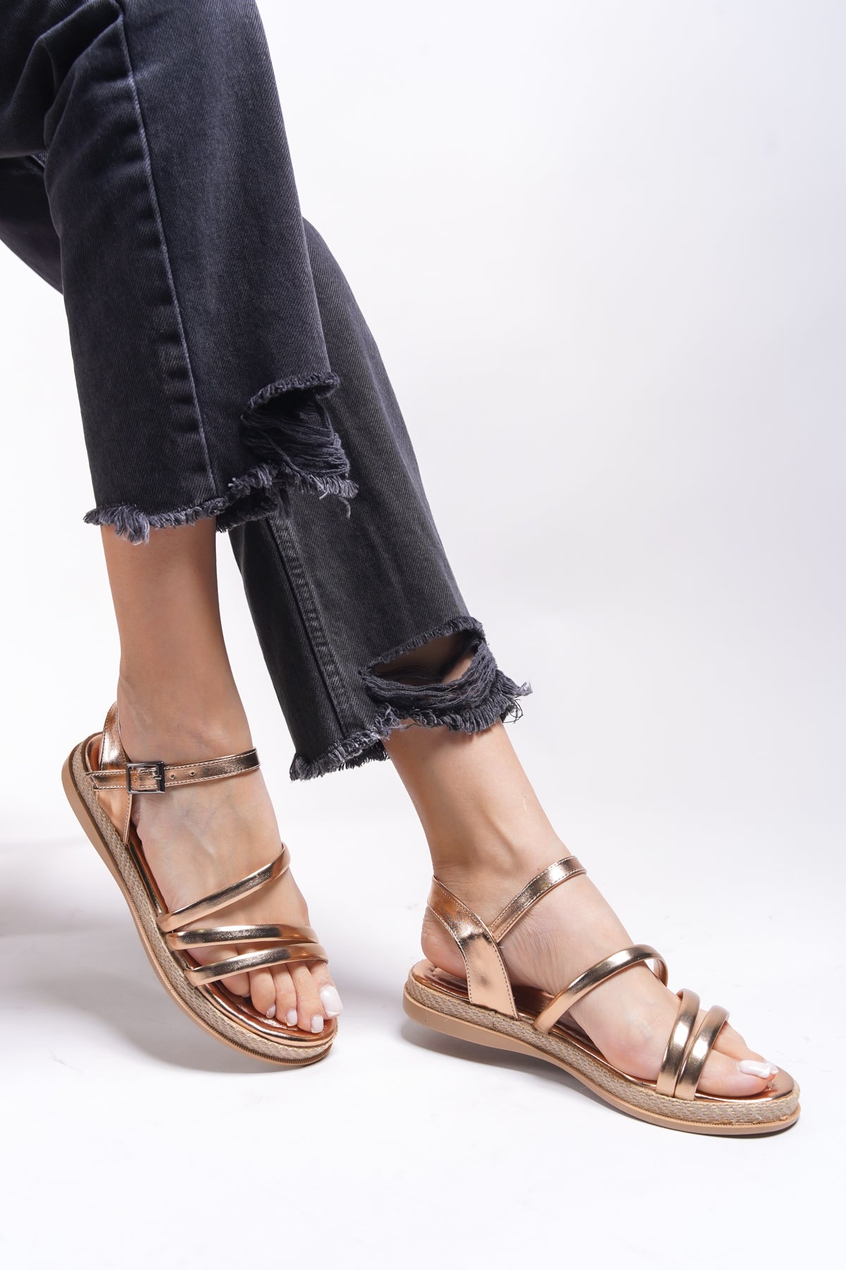 Riccon Lrenhil Kadın Sandalet 0012101