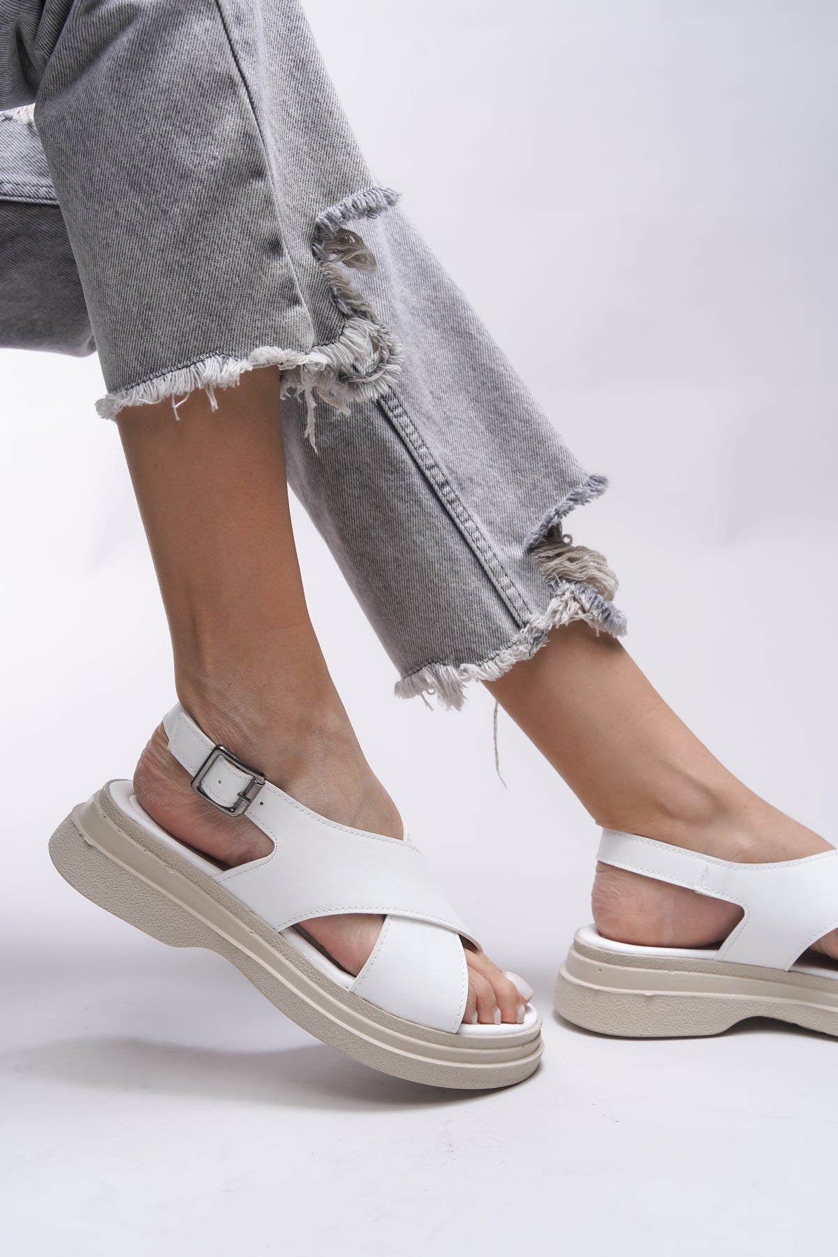 Riccon Greslaela Kadın Sandalet 0012300