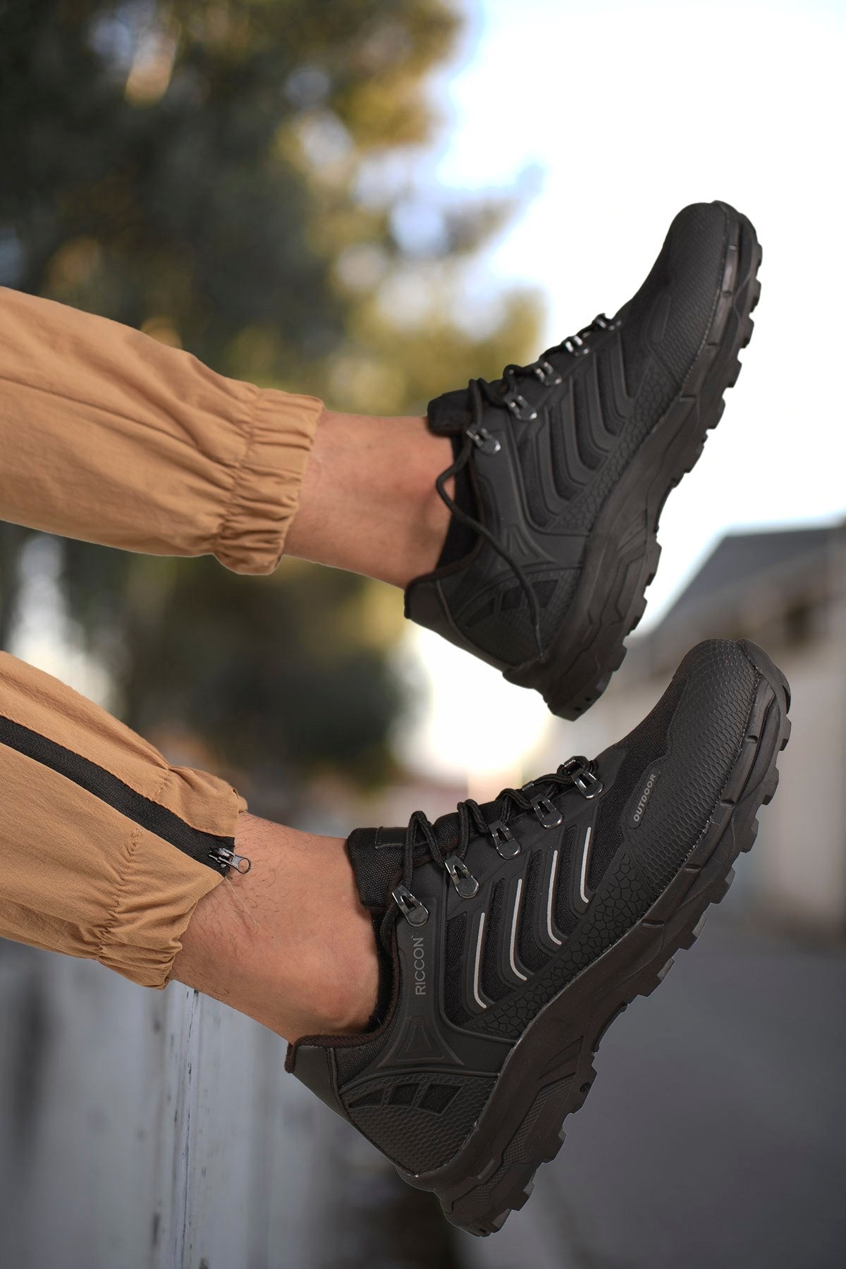 Riccon Unisex 3D Rubber Trekhakiking Ayakkabı 0012