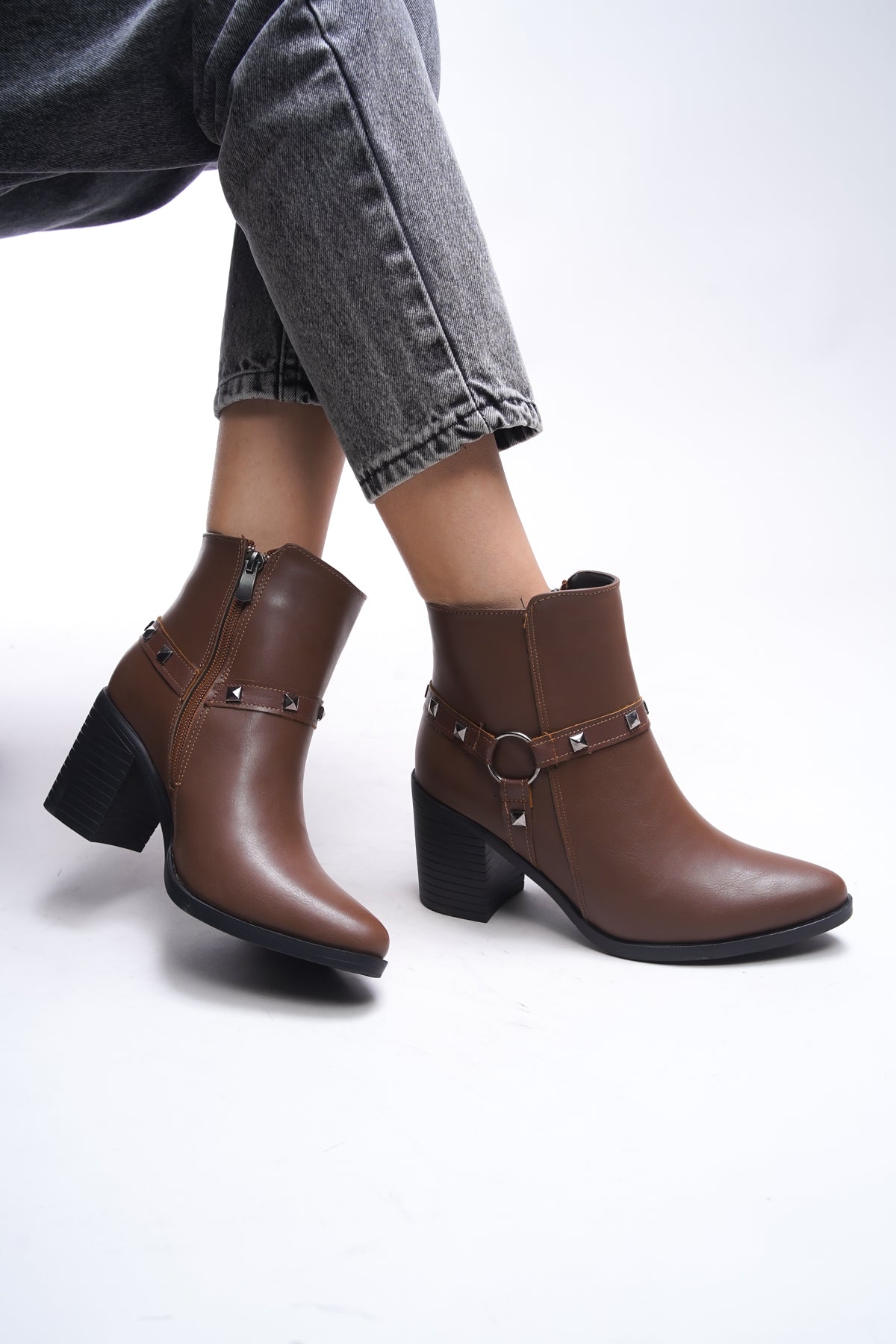 Riccon Dhirdric Kadın Topuklu Bot 00124042