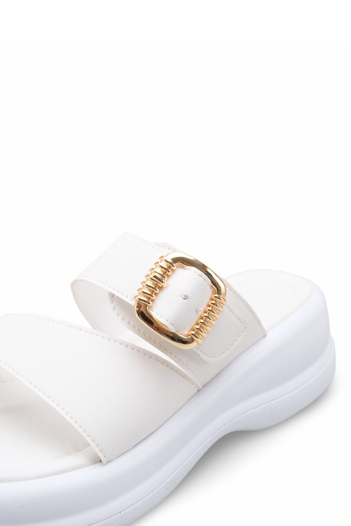 Riccon Kadın Parmak Arası Terlik 00121024 Beyaz