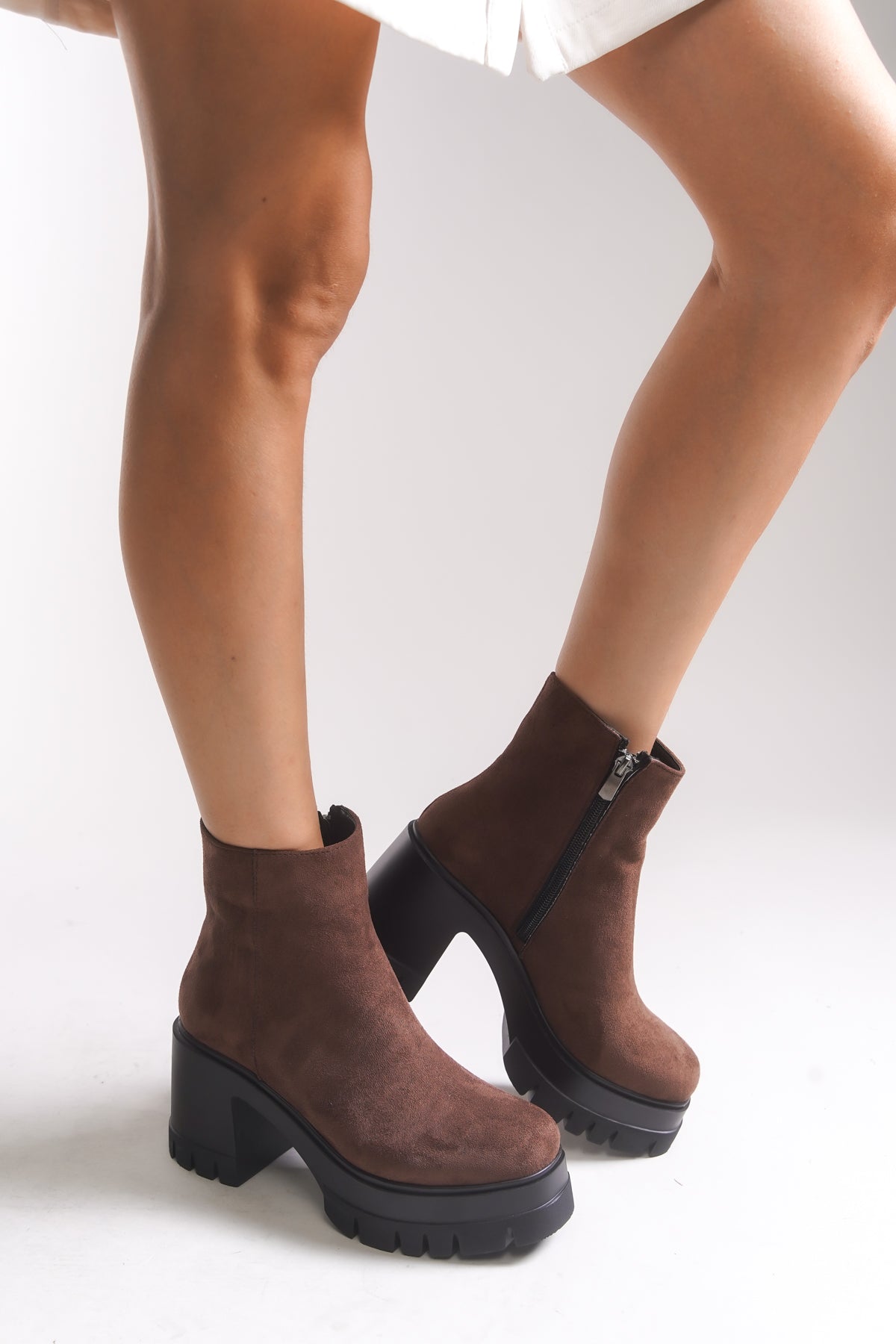 Riccon Eshathbel Kadın Topuklu Bot 0012510