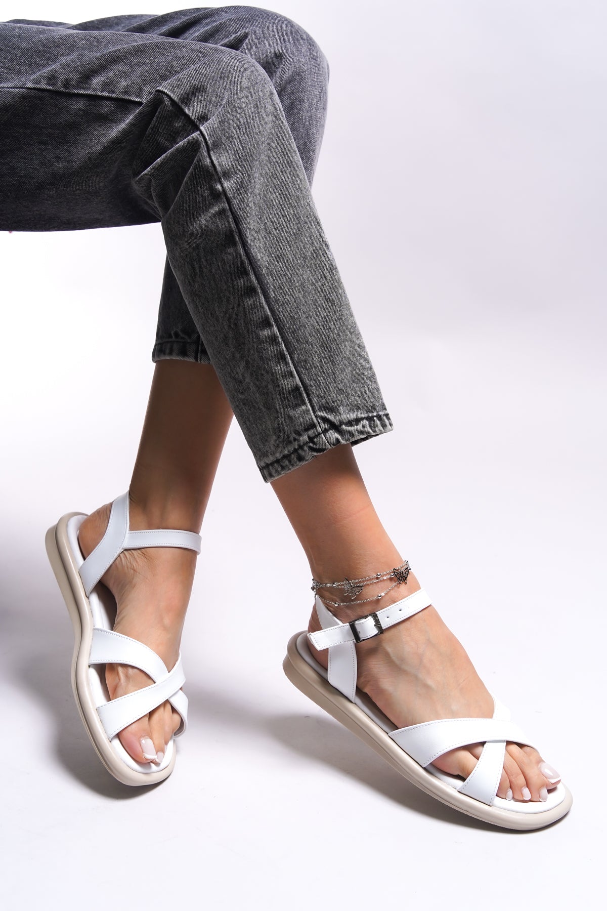 Riccon Purlogih Kadın Sandalet 0012103