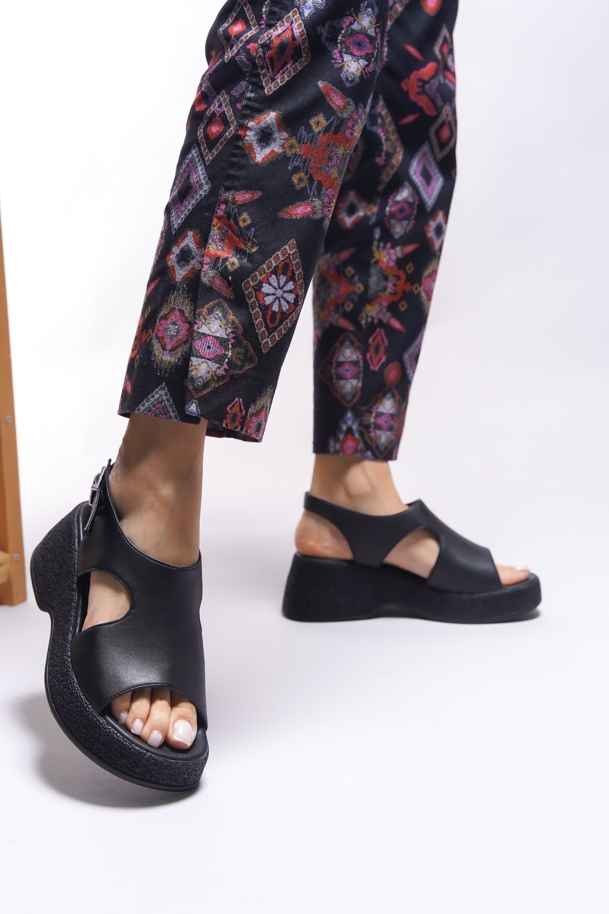 Riccon Lyathlin Kadın Topuklu Sandalet 0012450