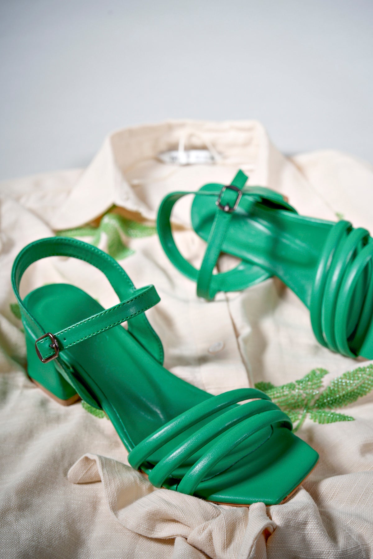 Riccon Kadın Topuklu Sandalet 0012355