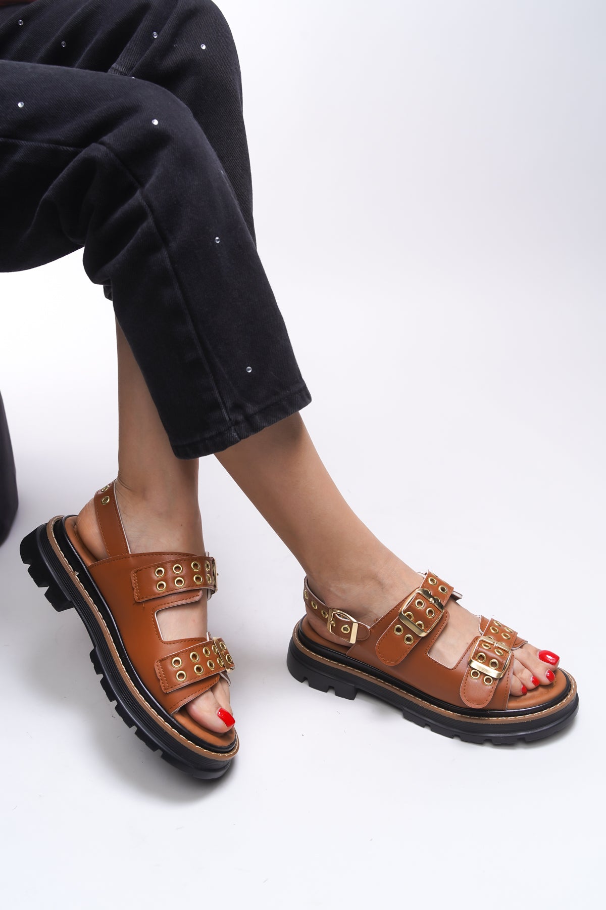 Riccon Ysalitia Kadın Sandalet 0012120