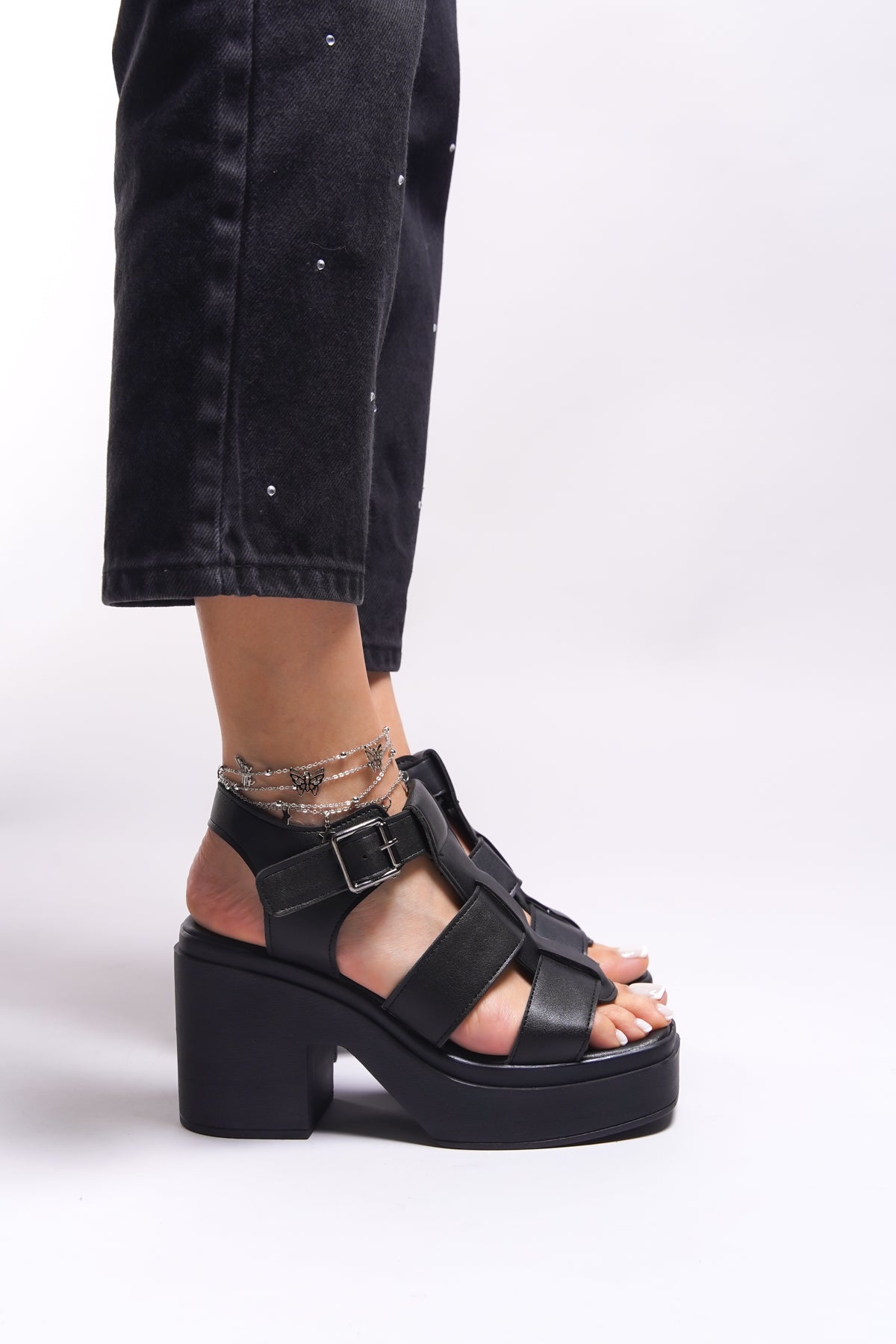 Riccon Felebelle Kadın Topuklu Sandalet 00122001