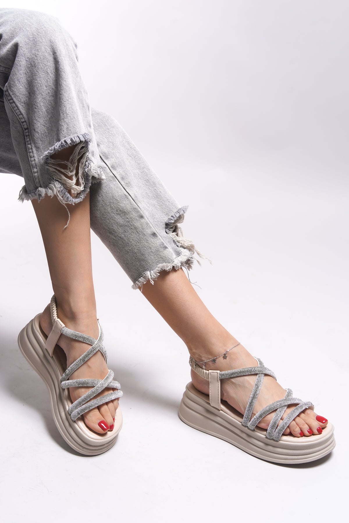 Riccon Nelnurth Kadın Sandalet 0012308