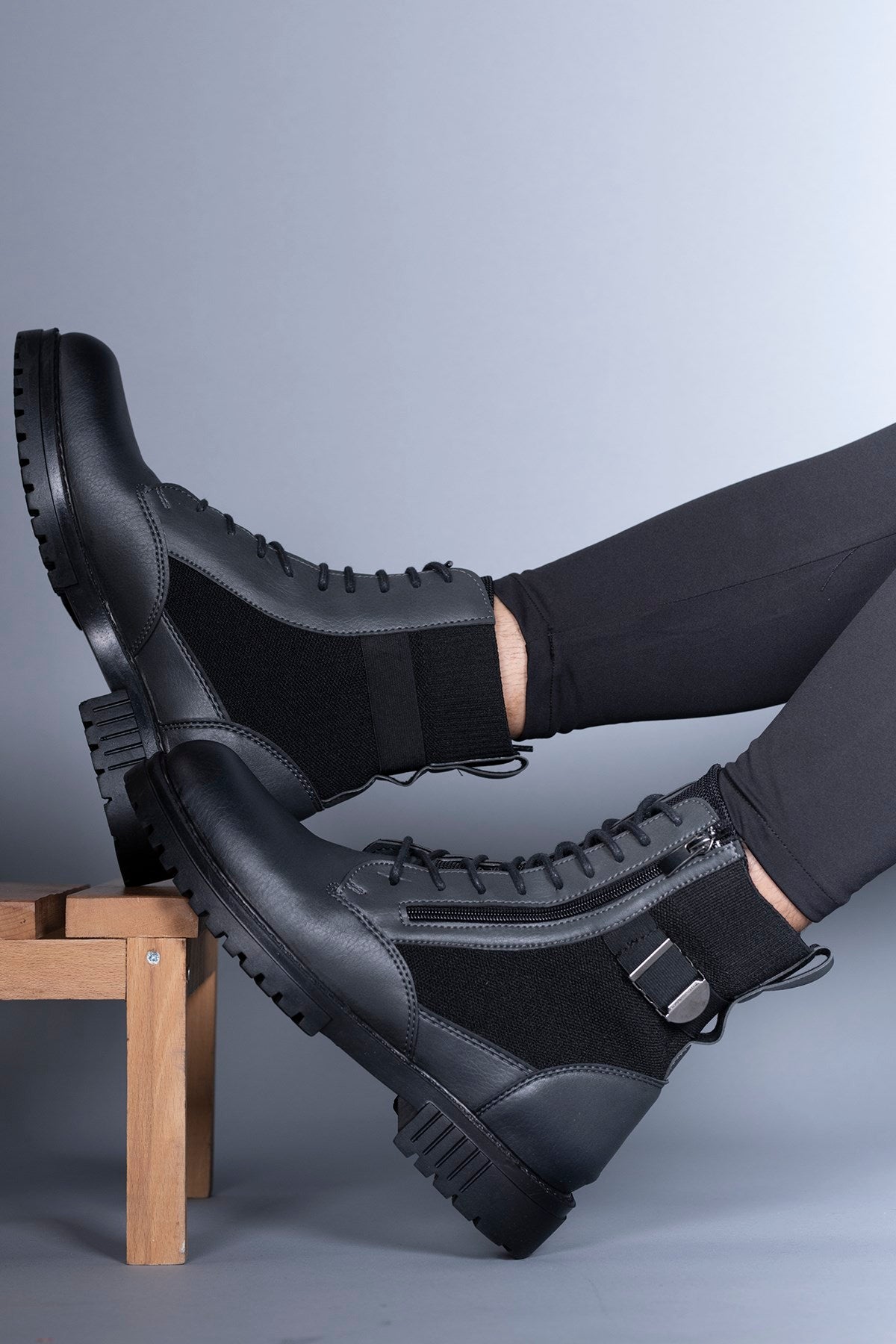 Riccon Erkek Fermuarlı Bot 0012134