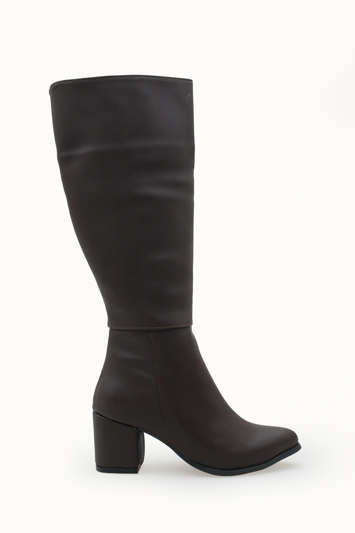 Riccon Kadın Çizme 0012816S Kahverengi Cilt