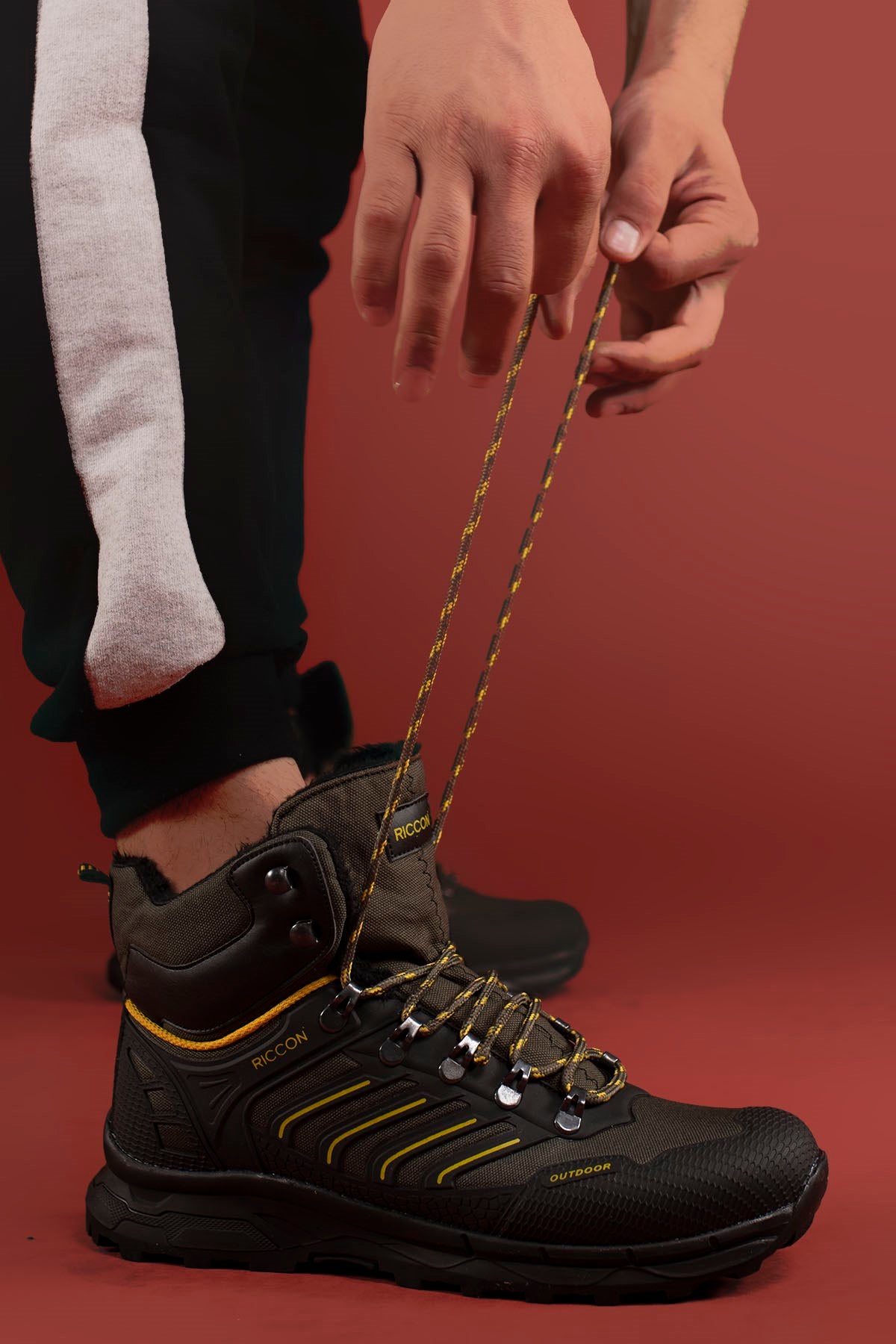 Riccon Unisex 3D Rubber Trekhakiking Bot 00128055