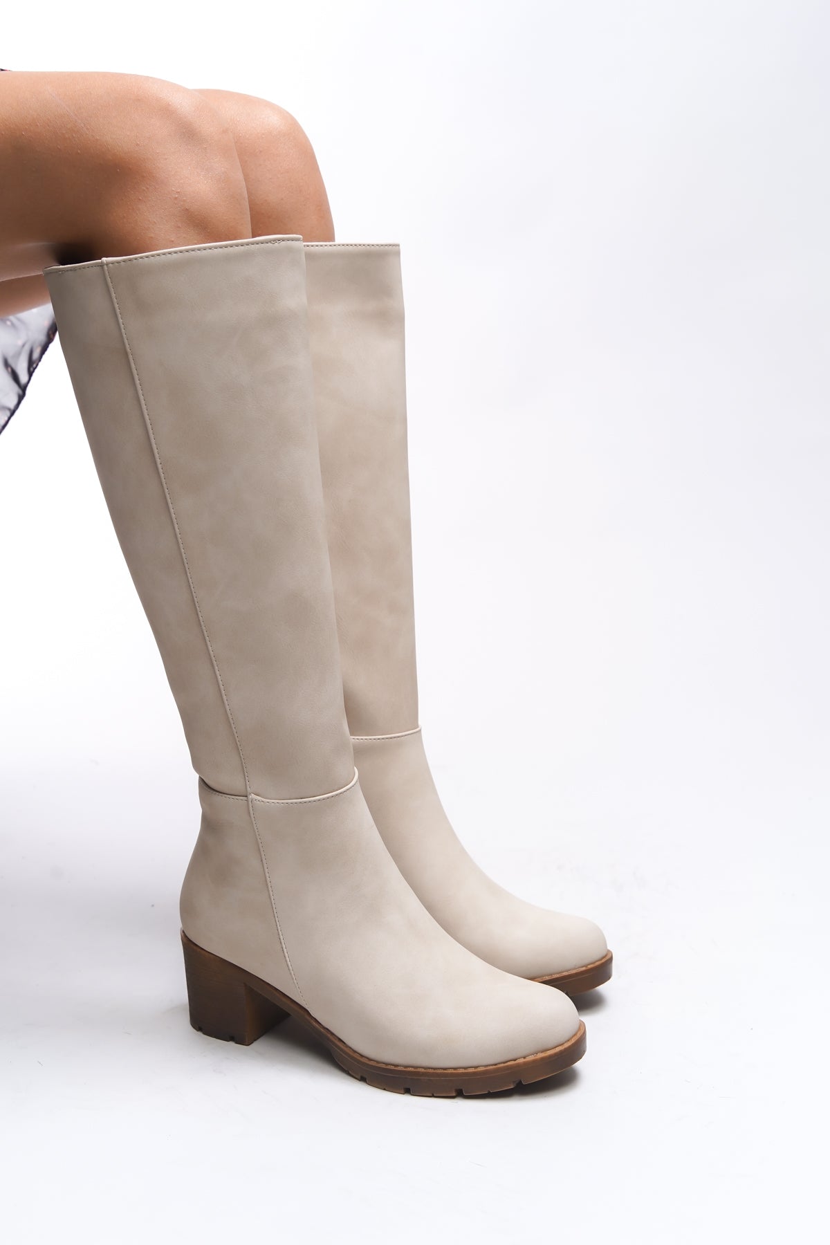 Riccon Hioverra Kadın Topuklu Çizme 0012745