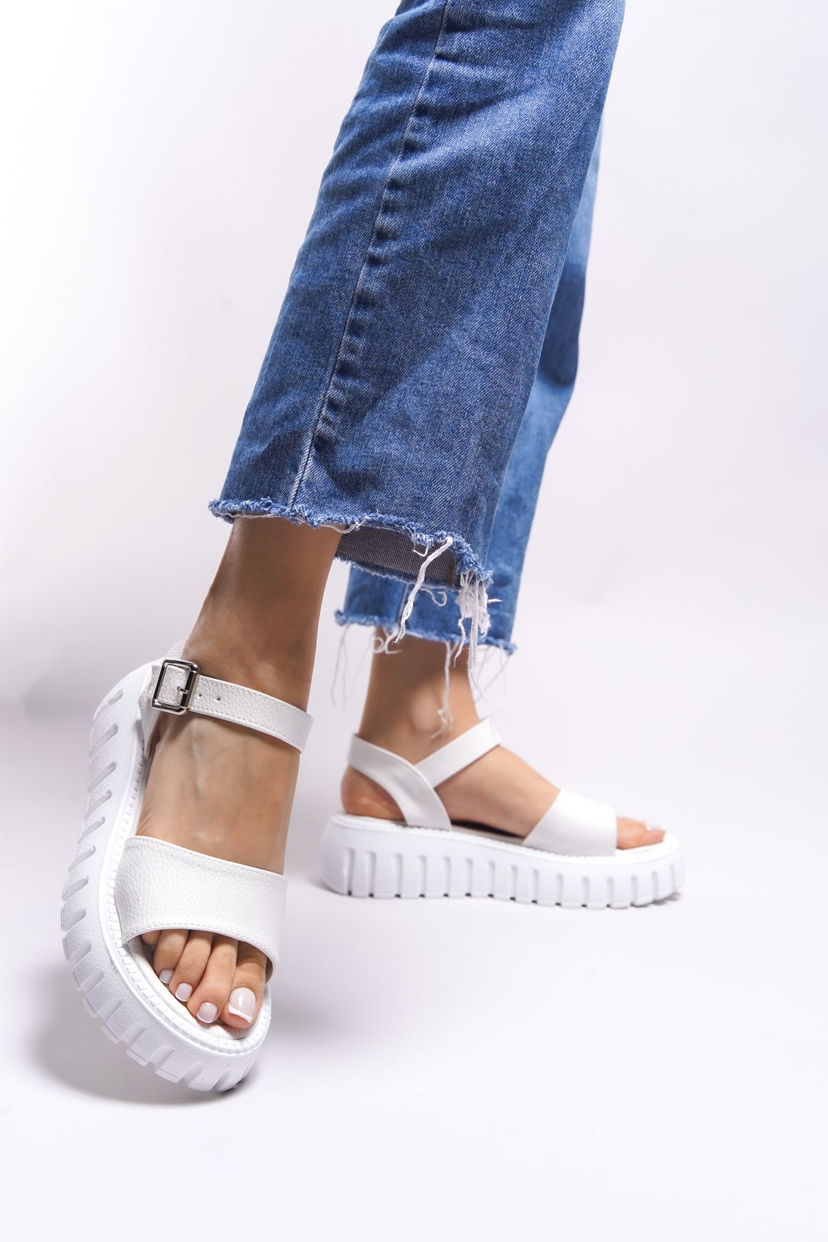 Riccon Rymlal Kadın Sandalet 0012610