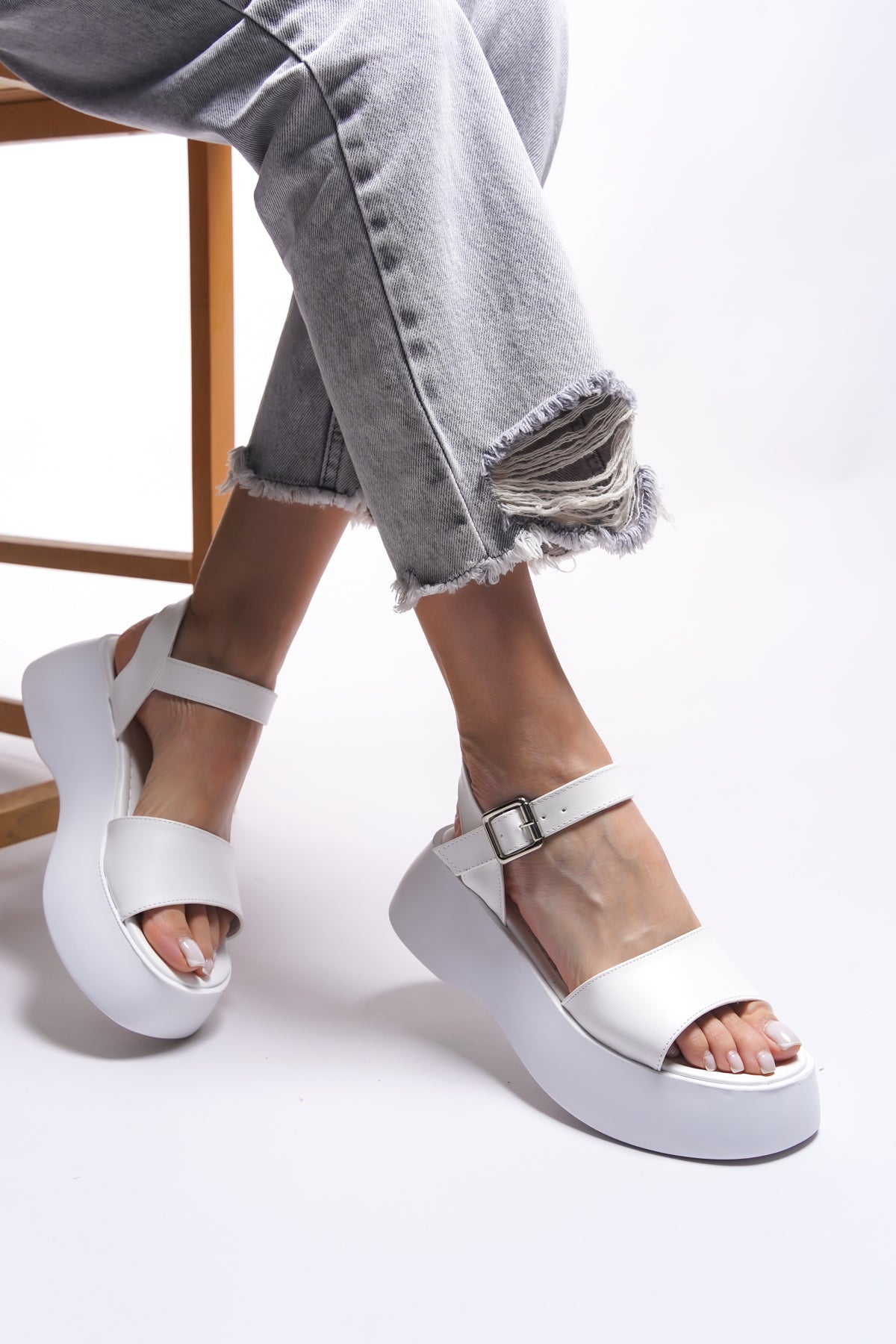 Riccon Alloshara Kadın Sandalet 0012801