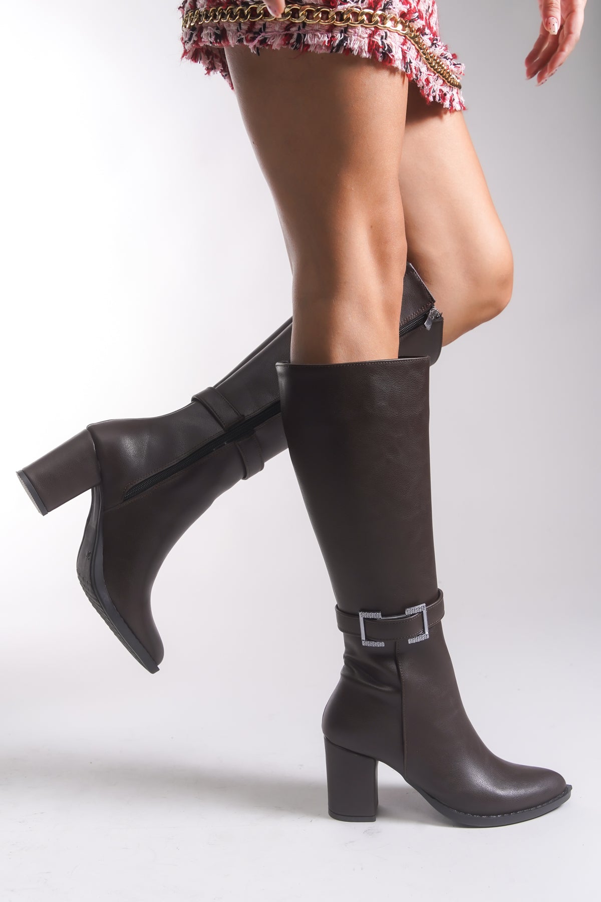 Riccon Kadın Topuklu Çizme 0012410