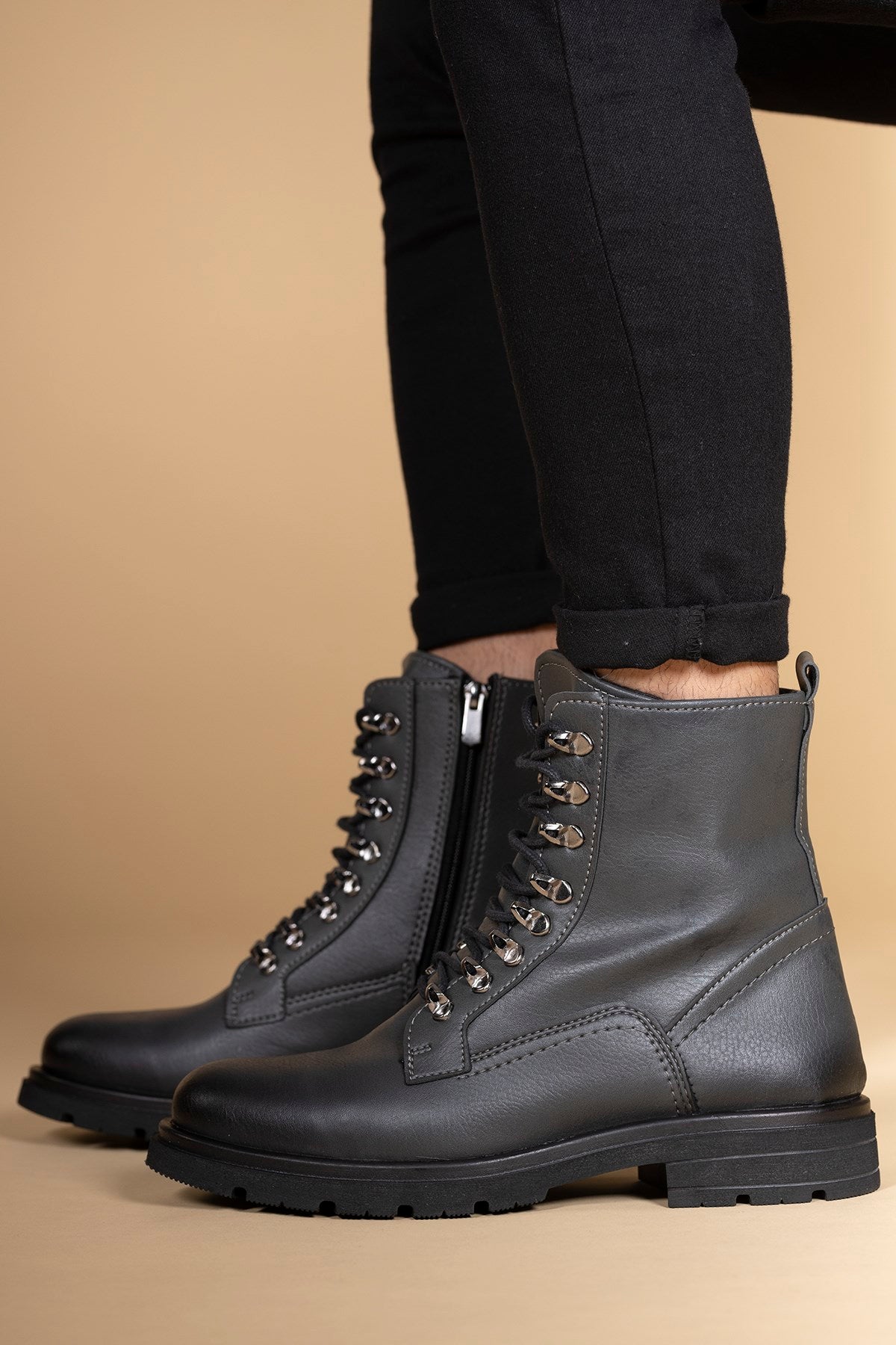 Riccon Erkek Fermuarlı Bot 0012726