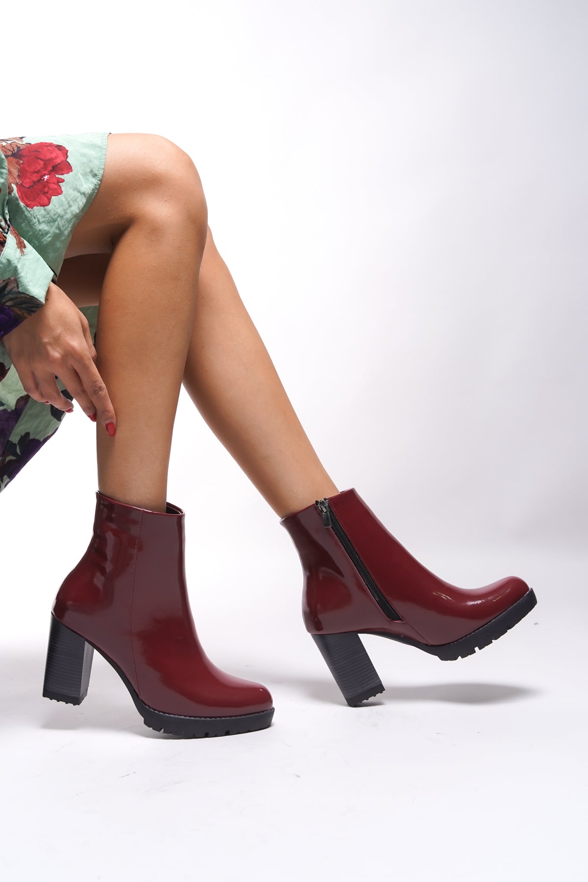 Riccon Greslyrra Kadın Yüksek Topuklu Bot 0012515