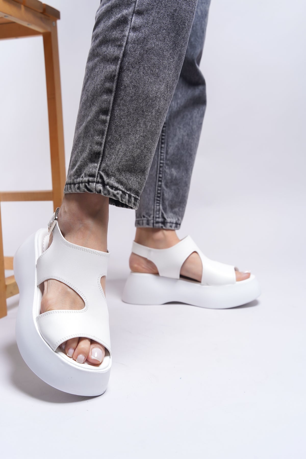 Riccon Syelhona Kadın Sandalet 0012802