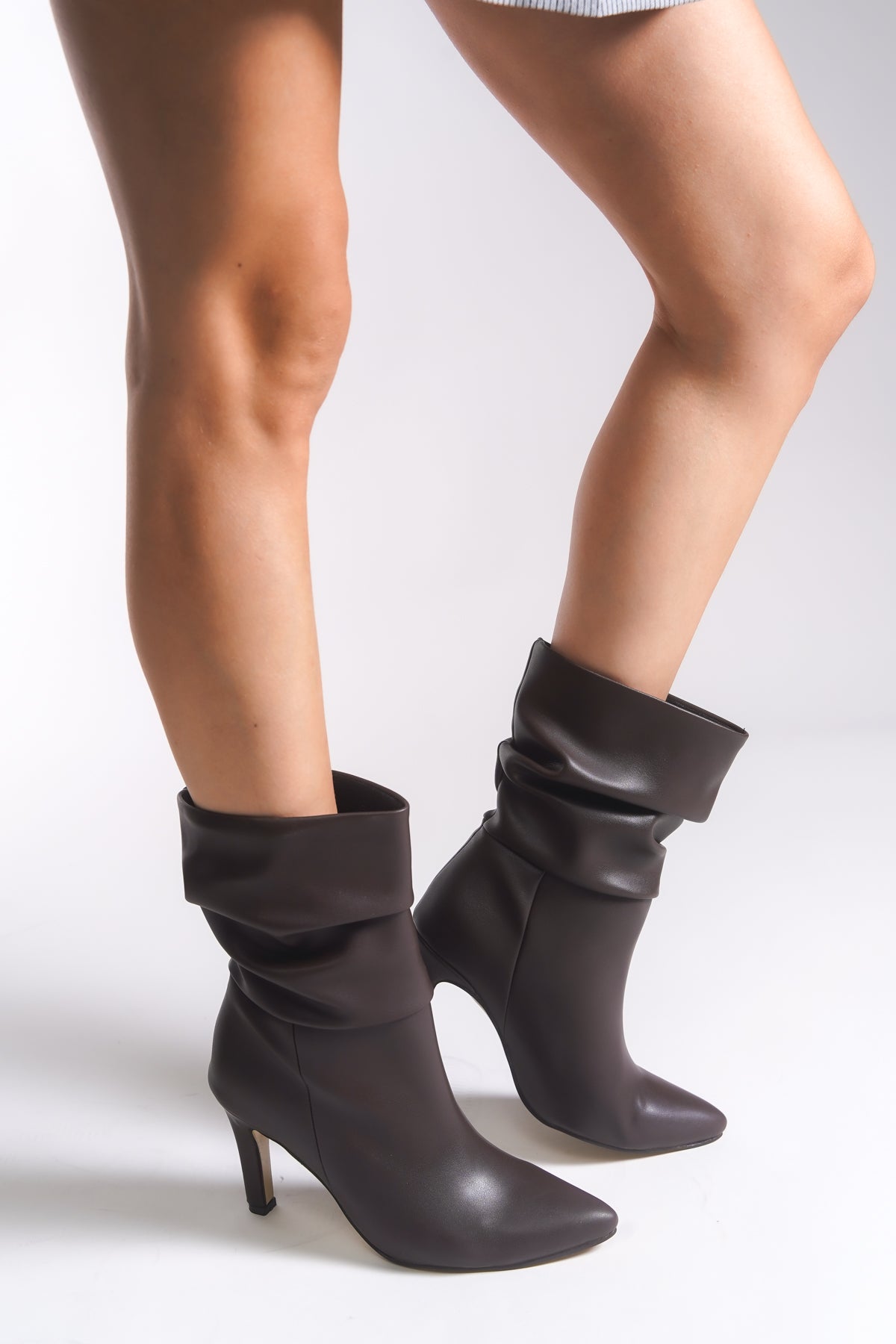 Riccon Lesxipha Kadın Körüklü Kısa Çizme 0012203