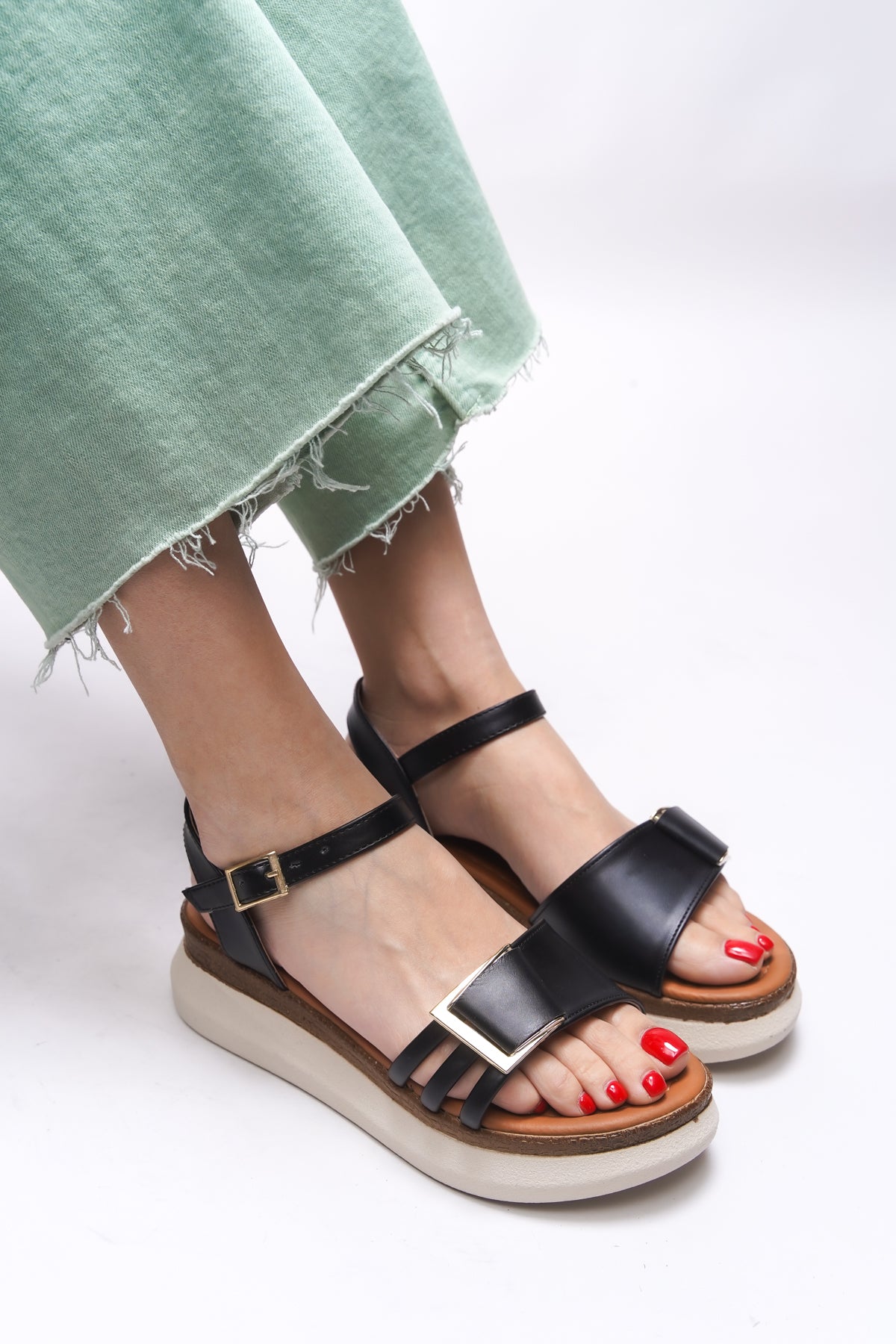 Riccon Fhalaurel Kadın Sandalet 0012603