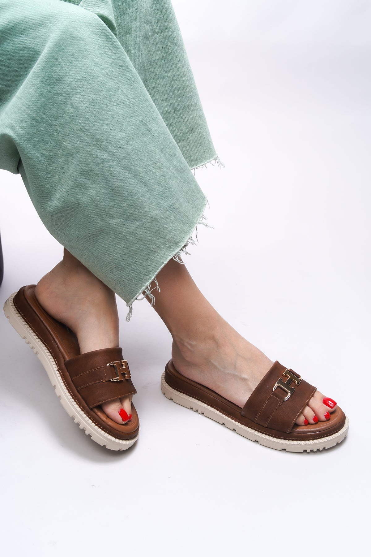 Riccon Kazigneil Kadın Terlik 0012600