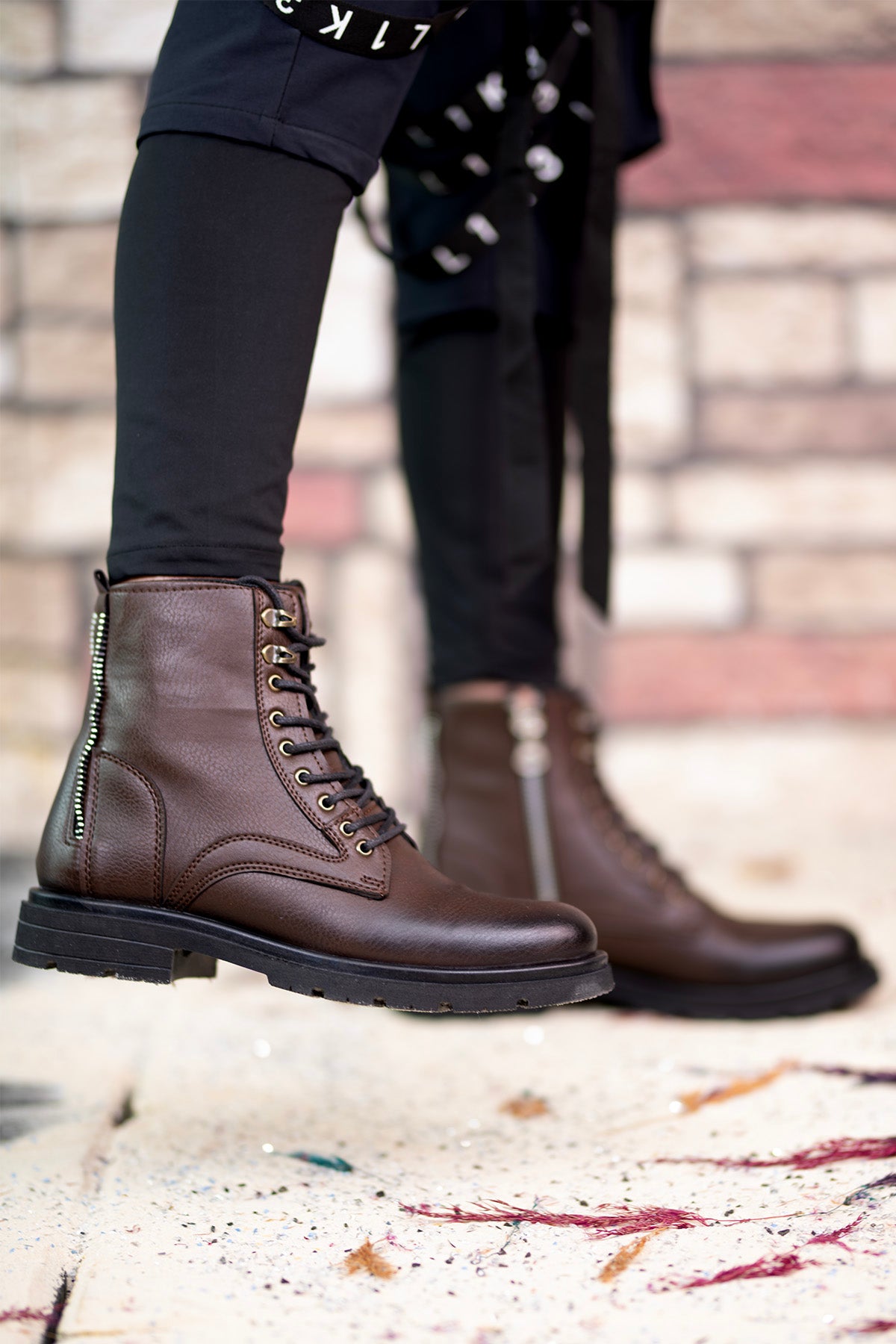 Riccon Unisex Fermuarlı Bot 0012695