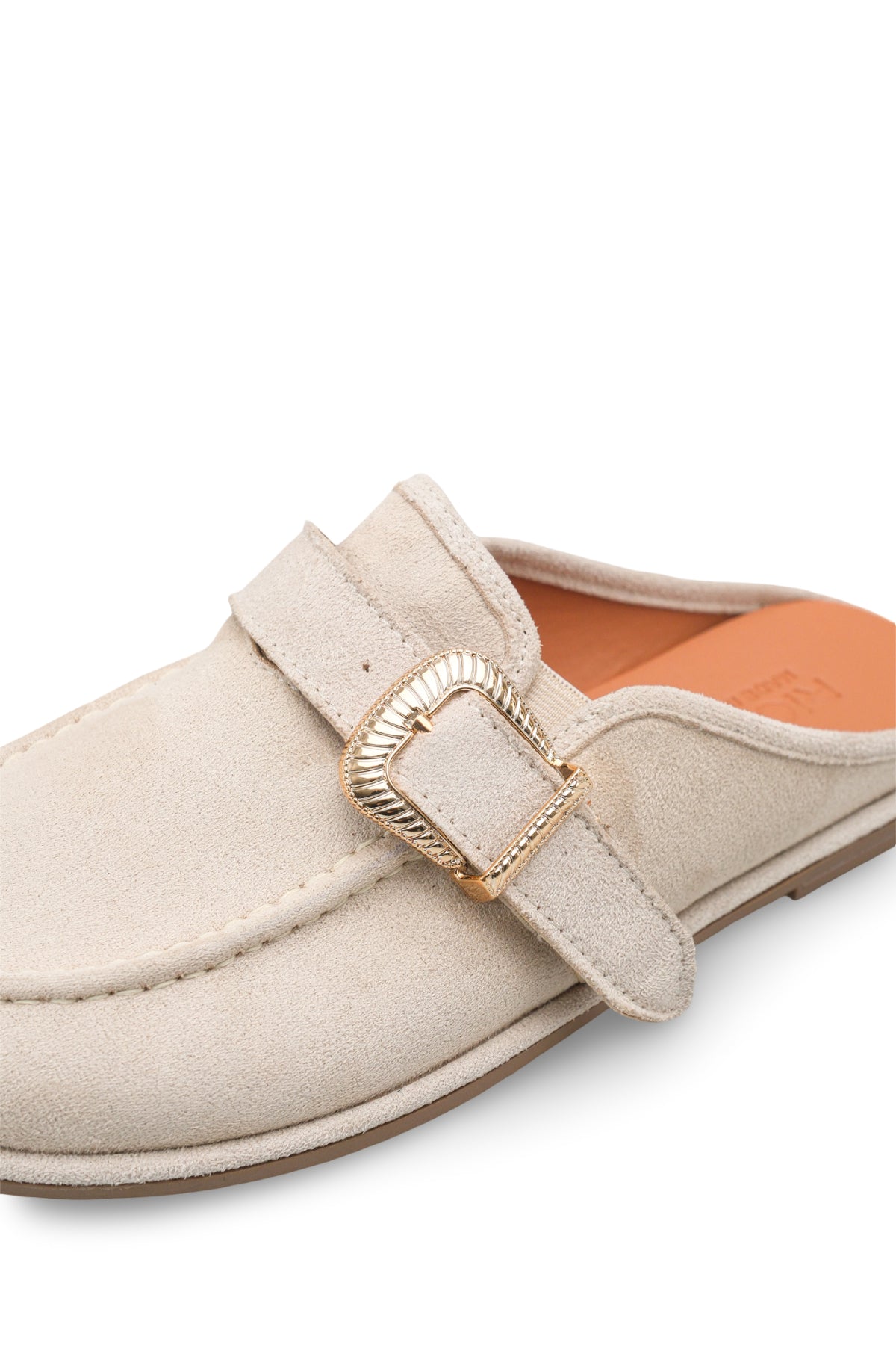 Riccon Kadın Terlik 001225 Bej Süet