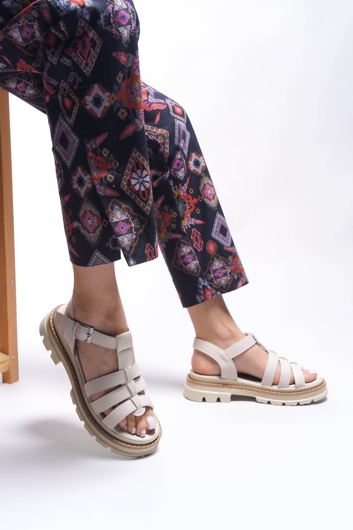 Riccon Ishvelian Kadın Sandalet 0012750