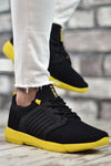 Riccon Sportz Erkek Sneaker Siyah Sarı