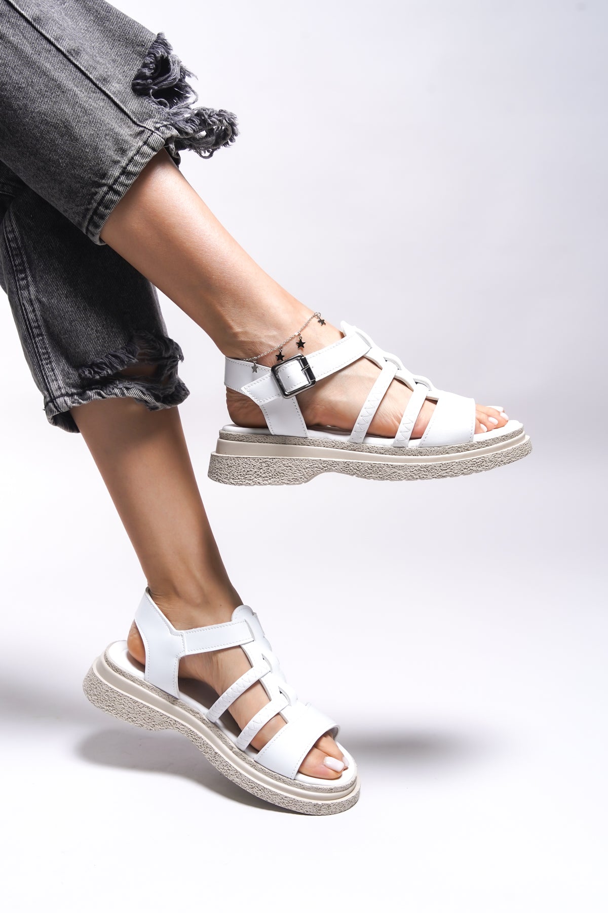 Riccon Kunzirn Kadın Sandalet 0012203