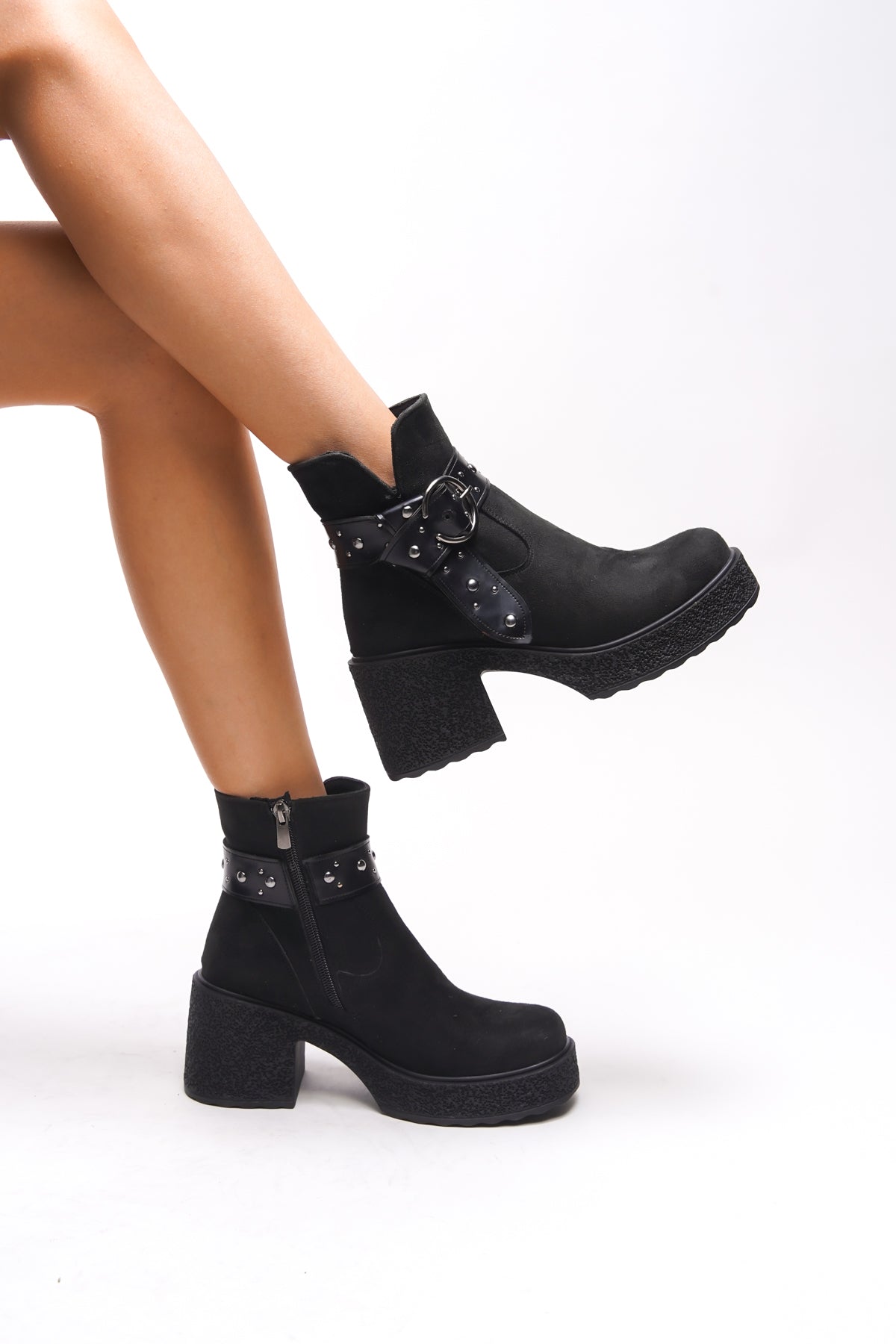 Riccon Kriendes Kadın Topuklu Bot 00122278