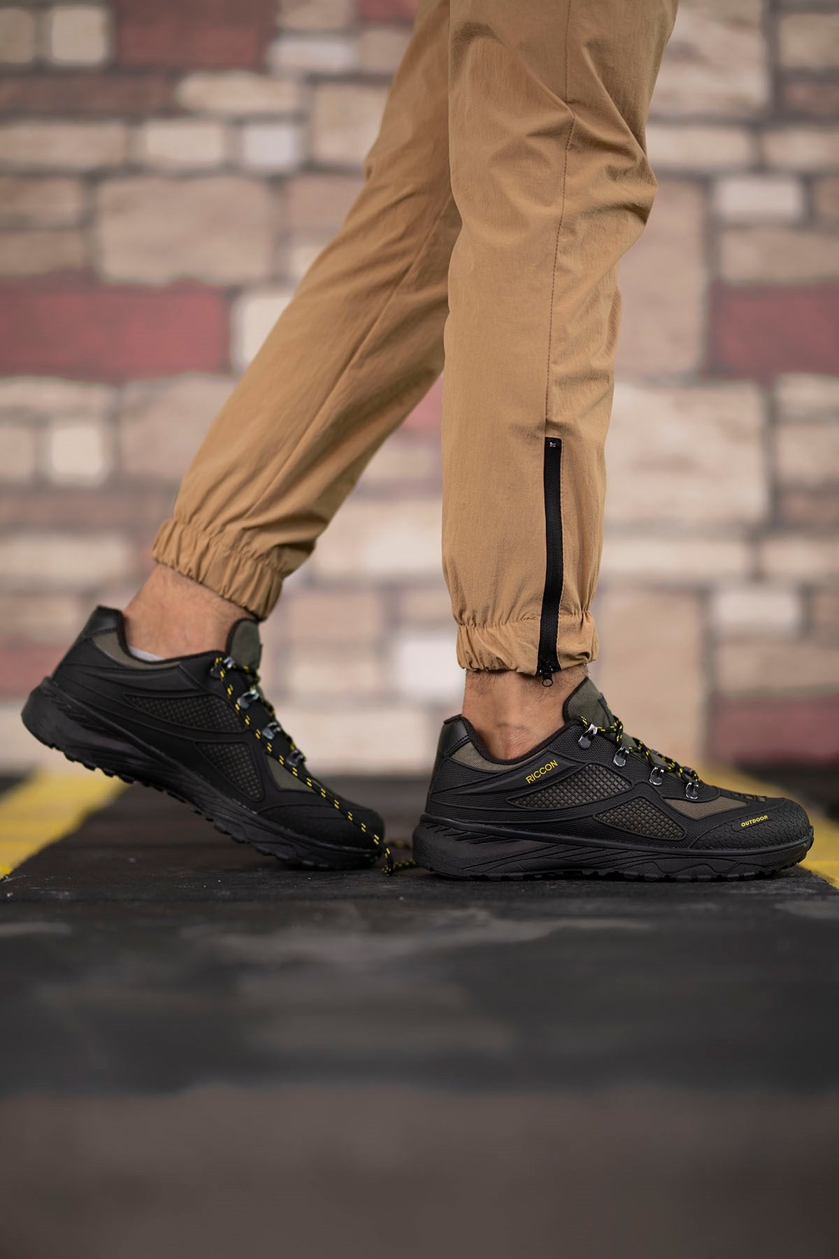 Riccon Unisex 3D Rubber Trekhakiking Ayakkabı 0012