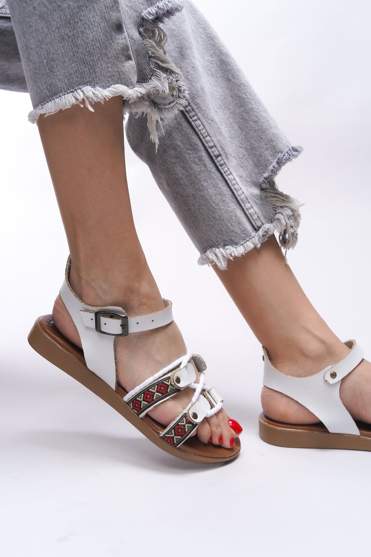 Riccon Brunziar Kadın Sandalet 0012197