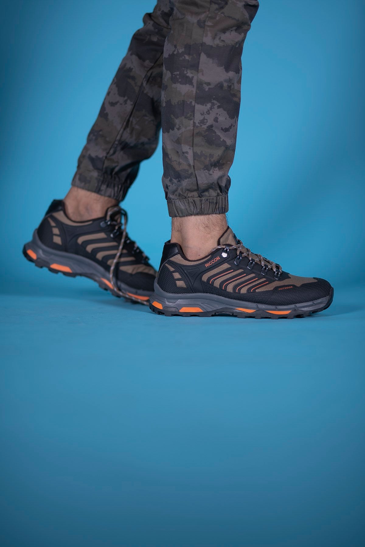 Riccon Unisex 3D Rubber Trekhakiking Ayakkabı 0012