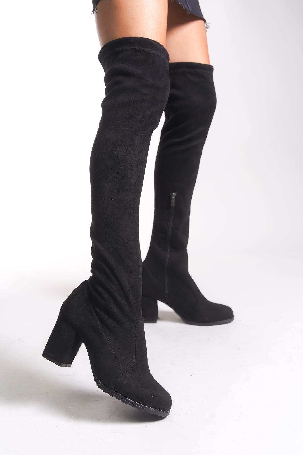 Riccon Olivynra Kadın Streç Çizme 0012100