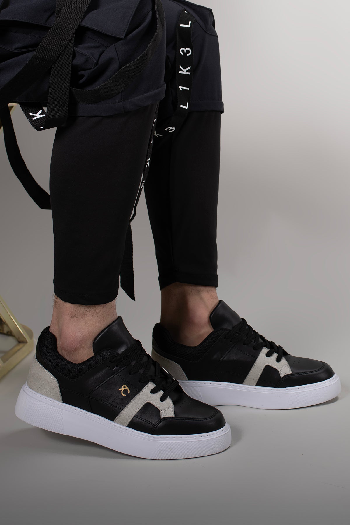 Riccon Njord Unisex Sneaker 00123500 Siyah Gri