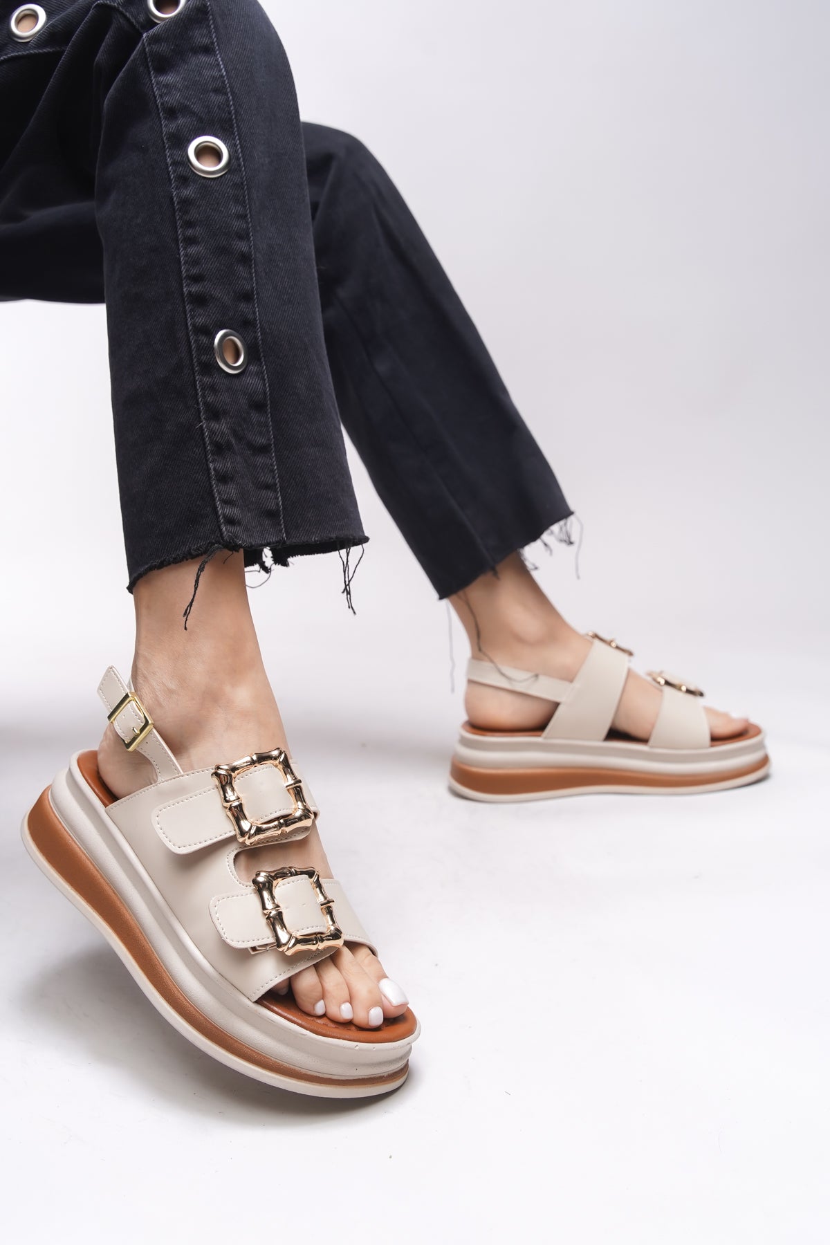 Riccon Alyfarrel Kadın Sandalet 0012319