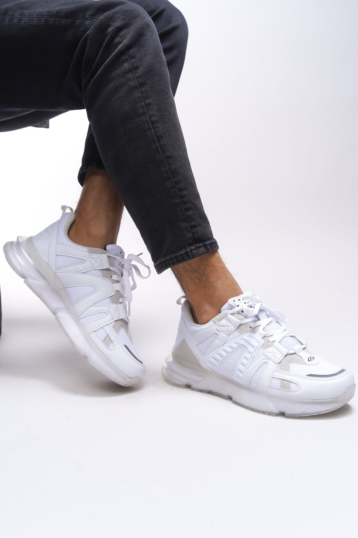 Riccon Nycoshor Erkek Sneaker 00121705 Beyaz Buz