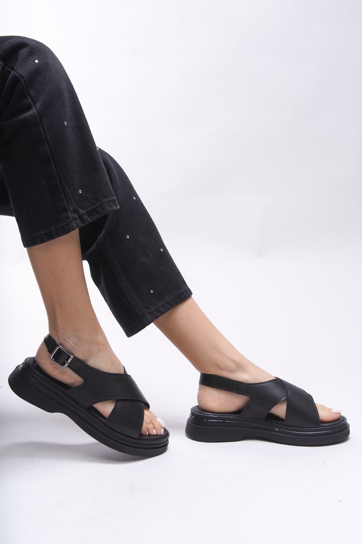 Riccon Greslaela Kadın Sandalet 0012300