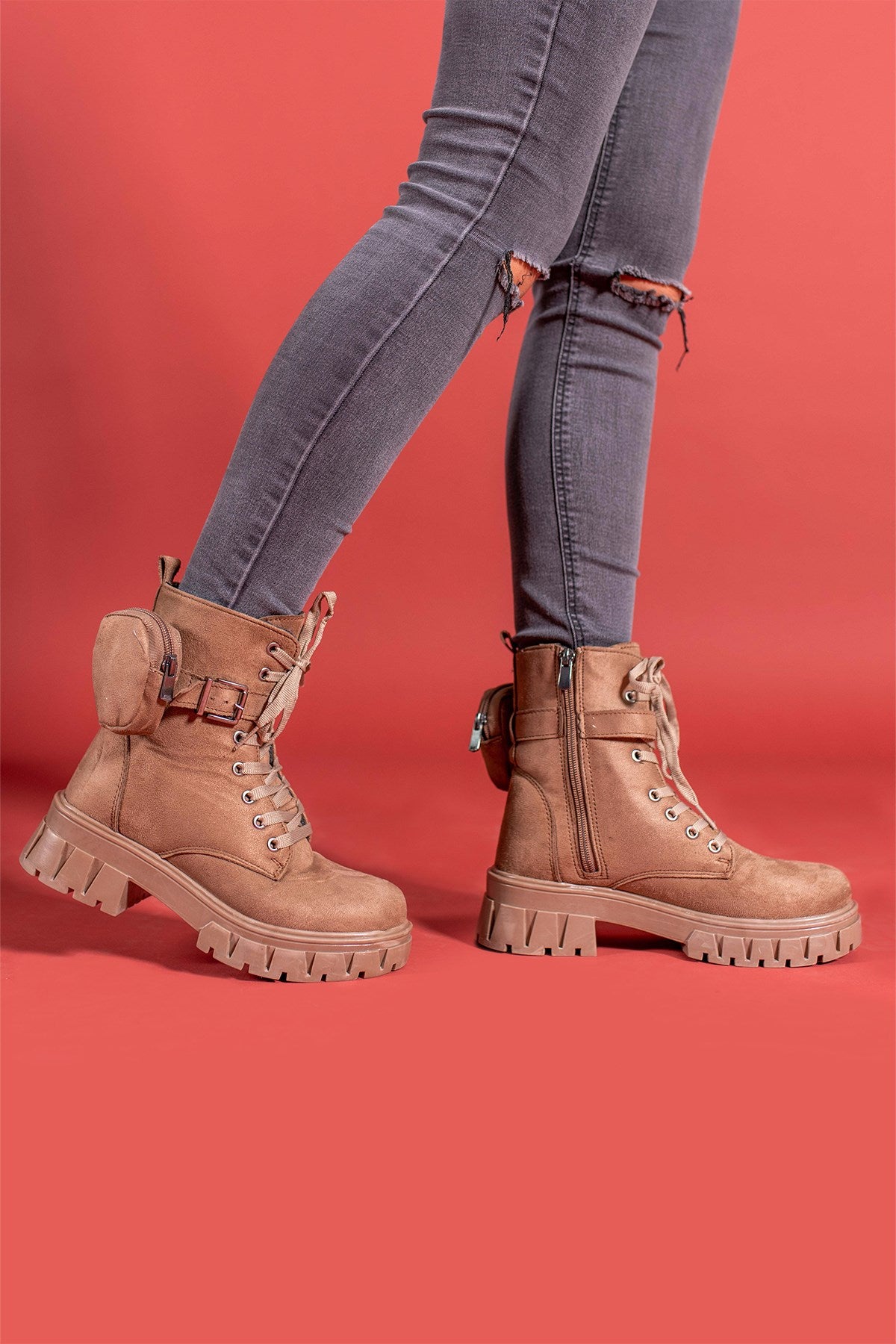 Riccon Kadın Mini Çantalı Bot 00127640