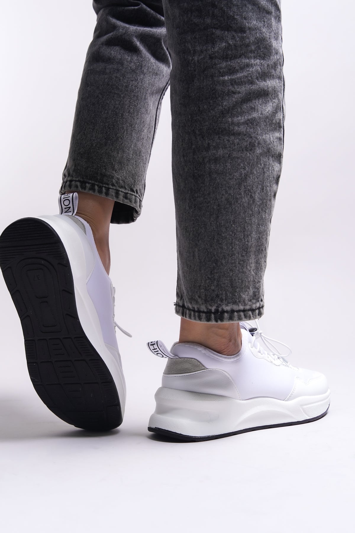 Riccon Ossehil Kadın Sneaker 00122350 Beyaz