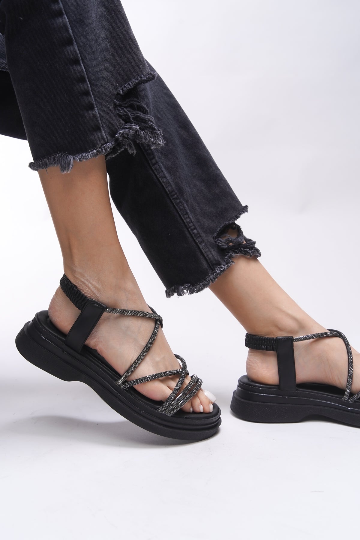 Riccon Wolsalia Kadın Sandalet 0012207