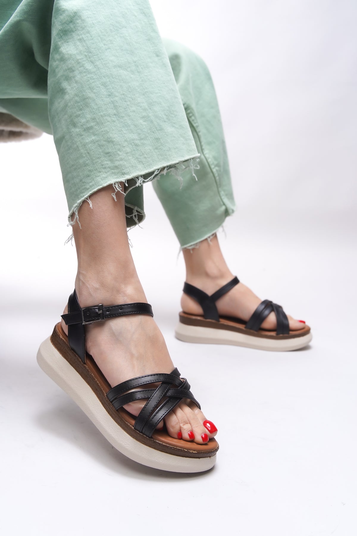 Riccon Quelartha Kadın Sandalet 0012601