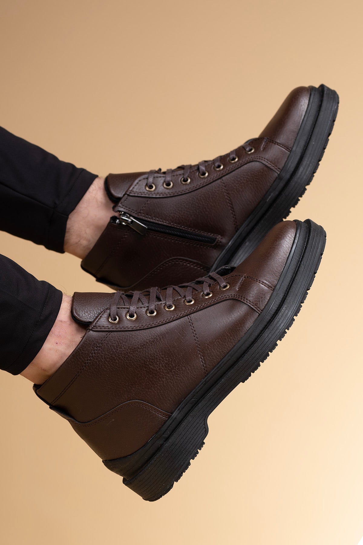 Riccon Unisex Fermuarlı Bot 0012572