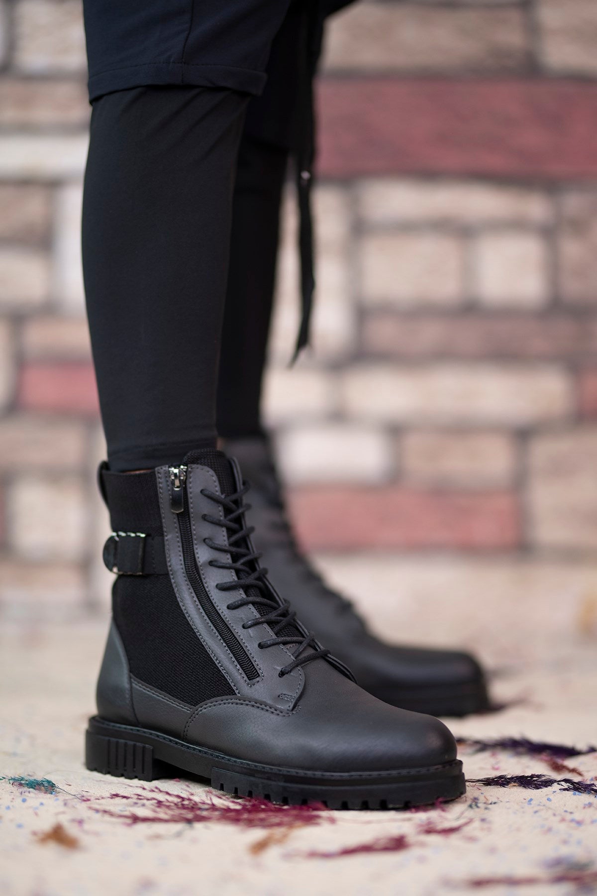 Riccon Erkek Fermuarlı Bot 0012134