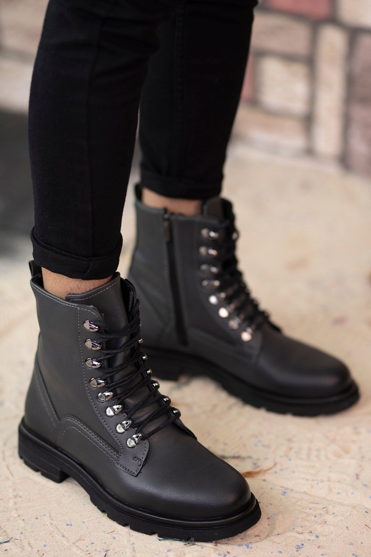 Riccon Erkek Fermuarlı Bot 0012726